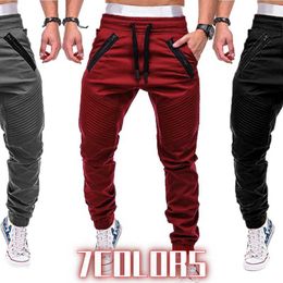 The New Upgrade Men Casual Joggers Pants Sweatpants Male Trousers Hip Hop Harem Pencil Pants Trousers Y0811