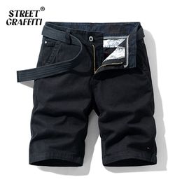 Spring Men Cotton Solid Men's Shorts Clothing Summer Casual Denim Short Business Fashion Social Jeans For Beach Pants 210806