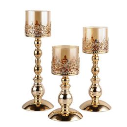 candle holders favors Canada - Candles Golden Crystal Bowl Candle Holders For , Weddings, Party Favors Tabletop Centerpieces, Decoration Holidays