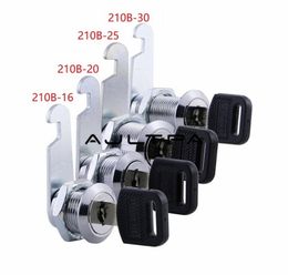 High-quality 16/20/25/30mm Cam Lock Security Door Cabinet Cylinder Mailbox Drawer Cupboard Locker Safety Tool H4527
