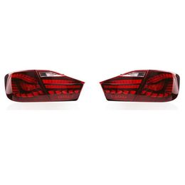 Toyota Camry GTS için Araba Kuyruk Işıkları Parçaları 2012-2014 Arka Lambalar Arka Lambası LED Sinyal Geri Park Arka Lambası