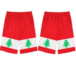 LEBANON male youth shorts diy free custom name number lbn nation flag lb arabic arab lebanese country print photo casual pants