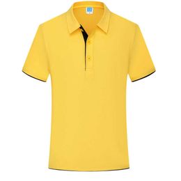 Fashion Casual Polo Shirts Men Summer Desiger Solid Colour Splice Yellow Pocketless Camisa Jerseys Male Clothing Plus Size S-4XL 210609