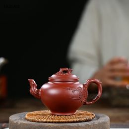 Chinese new Tea pot purple clay Philtre teapot beauty kettle Raw ore Dahongpao Handmade teaware Customised gifts 200ml