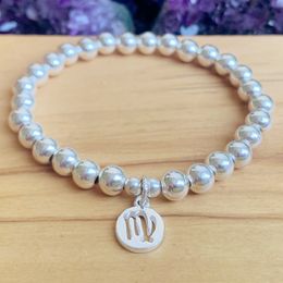 MG1259 New Arrival Design Scorpio Zodiac Charm Bracelet Women`s Spiritual Balance Yoga Mala Bracelet Energy Protection Bracelet