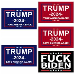 Trump Flag 2024 Election Flags Banner Donald Trump Flag Save America Again 150*90cm 5 Styles Trump Flags ZZC2984