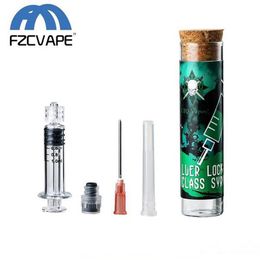 luer lock needles UK - LTQVAPOR Glass Syringe Kit Bag 1.0ml 2.25ml Luer Lock Vapor Injector with Needle Tip for Thick Oil Fillinga52a14