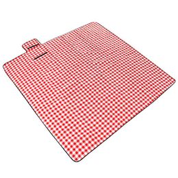 Folding Oxford Cloth Picnic Blanket Mat Waterproof Extra Large Handy Mat Outdoor Thick Sandproof Blanket For Family Friend Kids Y0706