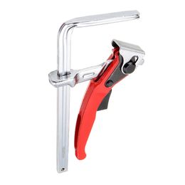 Clamp Heavy Duty Steel Ratchet F Clamp Bar Quick Release Guide Rail System Woodwork 300KG Clamping Pressure