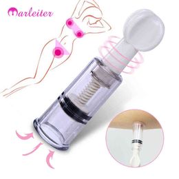 NXY Vibrators Nipple Sucker Pussy Pump Enlargement Clit Stimulator S m l xl Nipple Clamp Breast Vacuum Pump Adult Game Sm Sex Toys for Women 0104