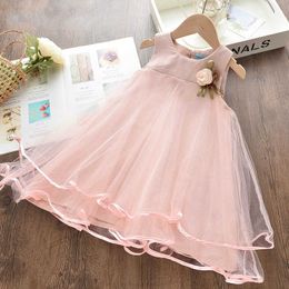 Melario Girls Dress Summer Sweet Lace Princess Dresses for Girl Kids Party Dress Elegant Baby Dress Vestidos 3 7Y Q0716