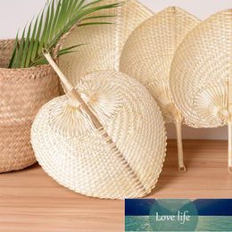 1Pcs Cooling Fan Pure Handmade DIY Heart Shaped Bamboo Tools Party Woven Summer U2N4 Other Home Decor Factory price expert design Quality Latest Style Original