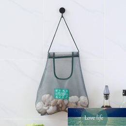 Fruits Vegetables Storage Hanging Bag Reusable Produce Bags Mesh Ecology Shopping Tote Bag Onion Kitchen Organiser Cocina Factory price expert design Quality