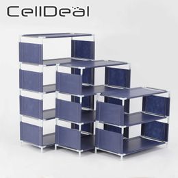 5 Layers Simple Shoe Rack Put Shoes Shelf Multi Functional Modern Bedroom Storage Solid Stand Shelves Shoe Living Organizer 210609