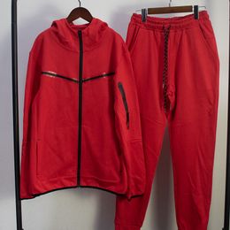 Maglione in pile tecnico da uomo Sportswear Pantaloni da jogging Tuta da uomo in pile tecnico 23