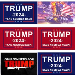 150*90cm Flag 2024 US Election Supporters Supplies Donald Trump Banner Take America Back Flags 6 Styles