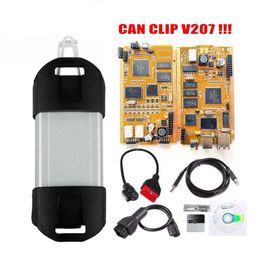 Для Renault V207 AUTO CLIP CLIP Диагностический сканер Инструменты AN2131QC CHIP Поддержка многоязычных