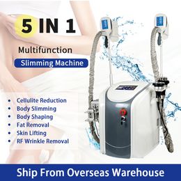 Eu Fast Ship 40K Cavitation Cryolipolysis Slimming Machine Diode Laser Body Rf Skin Care Machine Vacuum Fat Freezed Slim Machine