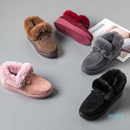 Women Boots Light Weight Female Winter Shoes Keep Warm Shoes Thicken Ladies Snow Boots For Woman Winter Heels Botas Mujer
