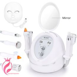 5 In 1 Ultrasonic Facial Microdermabrasion Led Facial Mask Light Therapy Cold therapy Anti Ageing Device