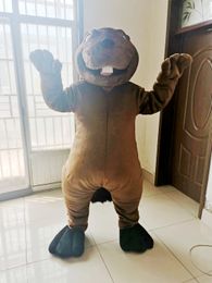 nutria beaver mascot costume For Advertising for Party Cartoon Character Mascot Costumes free shipping support customization
