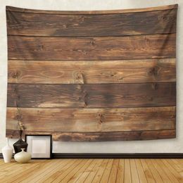 wooden wall panelling Desconto Tapeçarias de madeira marrom velha de madeira nó de madeira painel de mesa tapeçaria parede pendurado para sala de estar dormitório quarto 50x60 polegadas