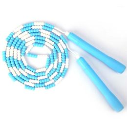 Kids Plastic Beaded Segmented Jump Rope Fit Training Workout Cuerda Para Saltar Profesional Excercise And Fitness