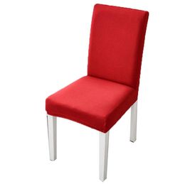 Newest High Elastic Chair Cover Restaurant Hotel Wedding Dining Room Chair Cover Home Decors Seat Covers Spandex Stretch Banquet