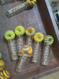Vintage Wholesale Freezable Glycerin Coil Glass Bong Water pipe Bubbler Heady Oil Dab Rigs hookah shisha for smoking