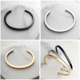 Stainless Steel Bangles Bracelet Men Nature Stone Beads Pulseiras Charm Bangle Jewellery Q0717