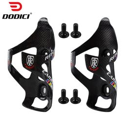 Water Bottles & Cages WCS Carbon Bottle Cage Road Bike Mountain Fibre Bicycle 3k Gloss Matte Cycling Holder