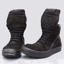 Military Men Boots High Street Spring Ankle Boots Genuine Leather Work Shoe Man P30d50