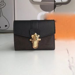 Fashion Designers Zippy WALLET Mens Womens leather Zipper Wallets Highs Quality Flowers Coin Purse Handbags Titanium Card Holder Original Clutch With Box 64448