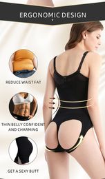 High Seamless Waist Trimmer Cincher Hollow Hip Lifting Pants Slimming Body Shapers Abdomen Tummy Shapewear Butt Lift Skin Friendly Breathable DHL Free