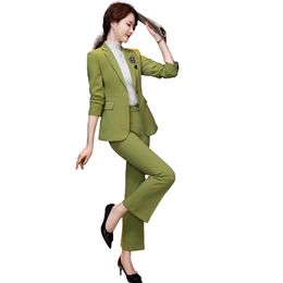 Damas Elegantes Formales Juegos De Pantalones Oferta Online | DHgate.com