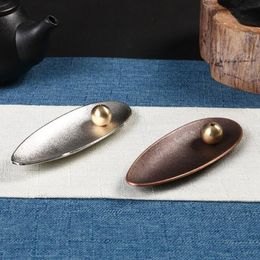 Metal Incense Burner Stick Holder Buddhism Line Incense Plate Temples Yoga Studios Home Decoration Wholesale ZC3478