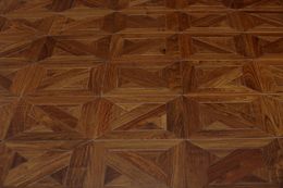 Yellow Kosso hardwood flooring wood parquet tile timber marquetry wall cladding medallion inlaid art deco interior backdrops panels carpet finished