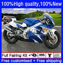 Body Kit For SUZUKI RGV250 SAPC RGVT250 VJ21 250CC Factory blue 1988 1989 1990 1991 1992 1993 Bodywork 31No.98 RGVT RGV 250 RGVT-250 RGV-250 VJ22 88 89 90 91 92 93 Fairing