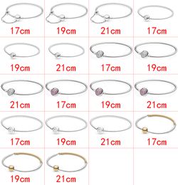 2021 new style 925 sterling silver fashion DIY cartoon sweet romantic creative basic chain bracelet jewelry factory direct sales