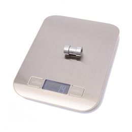 Stainless Steel 5000g/1g 5kg Food Diet Postal Electronic Kitchen Scales Digital balance uring weighing scale 210728