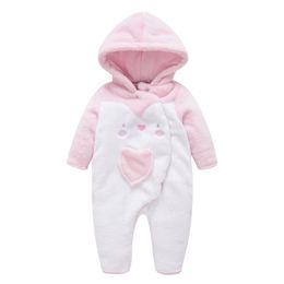 0-12 Months kavkas Baby Girl Pink Snowsuit Winter Jumpsuit Coat Hooded Romper Outwear 0-12 Months kavkas Baby Girl Pink Snowsuit Winter Jumpsuit Coat Hooded Romper Outwear