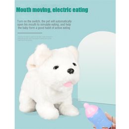 Smart Can Be Called Walking Electric Plush Toy Teddy Robot Dog Children's Toy Kids Doll Toys for Chidren Christmas Boy Girl Gift