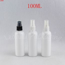 100ML White Plastic Bottle With Spray Pump , 100CC Toner / Water Packaging Empty Cosmetic Container ( 50 PC/Lot )goods