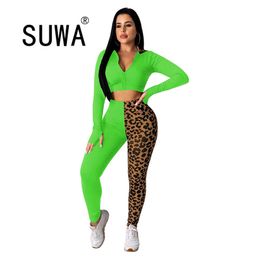 Women's Tracksuit Set Two Pieces Woman Long Sleeve Hoodies Top + High Waisted Pants Trousers Matching Sets Sexy Fitness Wear 210525