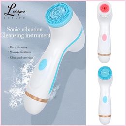 Rotating cleansing brush Sonic Nu FaceGalvanica spa system can deeply clean and remove blackheads 220216