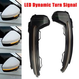 For VW Tiguan MK2 2017 2018 Touareg MK3 (EU) Car LED Dynamic Turn Signal Light Side Mirror Indicator Sequential Blinker Lamp