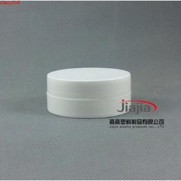 30g Empty white Cream Jar Face Care Foundation Container Makeup Packaging PET Pot Ointment Casebest qty