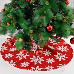 Christmas Decorations Grey Plush Jacquard Snow Tree Rock Party Year Decoration Inserted Three Colour Dec