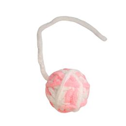 Cat Toys Pet Toy Self-relief, Chew, Bite, Funny Ball Bell Colourful Yarn Ball, Built-in Bell, Hand-woven, Difficult To