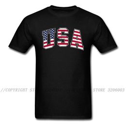 USA Vintage Flag T Shirt Men Tops Black Tee Shirts Mens Cotton Clothing Summer T-shirt America Letter Tshirt Street Style 210706